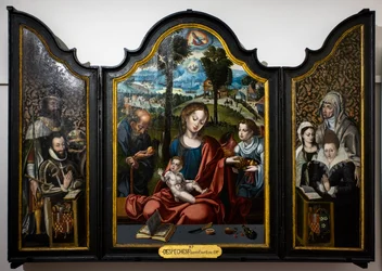 Pyhän perheen triptyykki