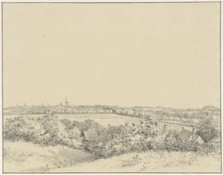 Vista de Haarlem, vista des de l