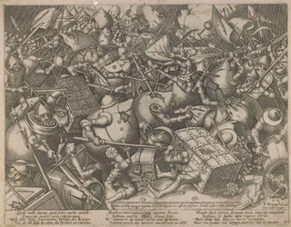 Rahapussien ja kassojen taistelu, c. 1560
