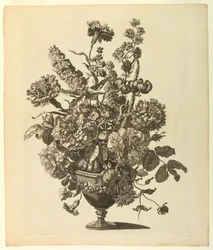 Maljakko kukkia