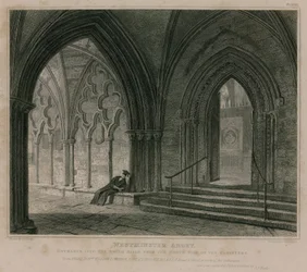 Sisäänkäynti South Aisleen, Westminster Abbey, Lontoo