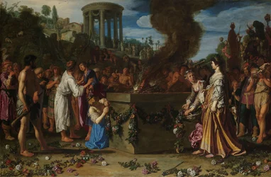 Orestes ja Pylades kiistelevät alttarilla Orestes ja Pylades väittelevät alttarilla (Euripides, Iphigenia Taurisissa)