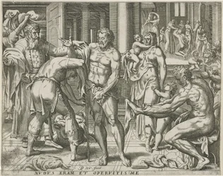 Alastonpukeminen Works of Mercy (sarjan nimi)