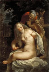 Susanna ja vanhimmat, 1607-1608.