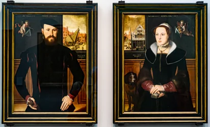 Jan van Eyewerven ja Jaquemyne Buuckin muotokuvat