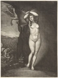 Andromeda kahlittuina kallioon