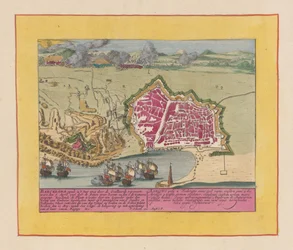 Barcelonan piiritys 1706 Barcelona, ​​zynde in 