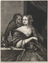 Nuori nainen ja matchmaker