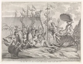 Näytelmä Neptunuksen vaunujen kanssa Cardinal-Infantin iloinen tulo Gentiin, 1635 (sarjan nimi)