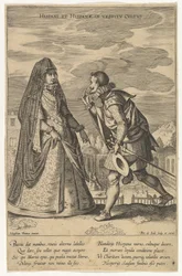 Espanjalaiset ja espanjalaiset pukeutumisessa, Fashions of Different Nations.n.d.
