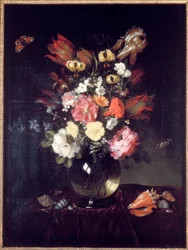 "Maljakko ja kukat", 1655.