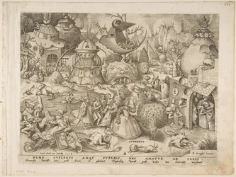 Pride Superbia Seitsemän kuolemansyntiä, 1558.