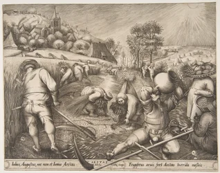Summer Aestas sarjasta The Seasons, 1570.
