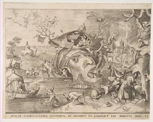 Pyhän Antoniuksen kiusaus, 1556.