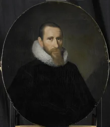 Muotokuva Joost van Coulsterista, Hollannin Itä-Intian yhtiön Rotterdamin kamarin johtajasta, joka valittiin vuonna 1630