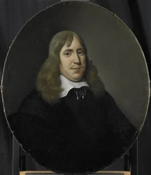 Muotokuva Willem Hartigsveltistä, hollantilaisen Itä-Intian yhtiön Rotterdamin kamarin johtajasta, valittiin vuonna 1657