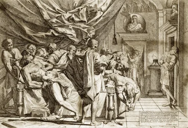 Cato vanhemman (Marcus Porcius Cato) eli Cato Censorin (234-149 eaa.) kuolema, 1648
