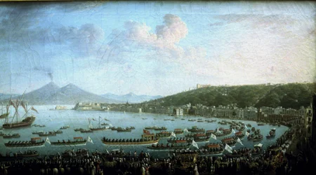 Napolinlahti Kaarle III:n lähtöpäivänä
