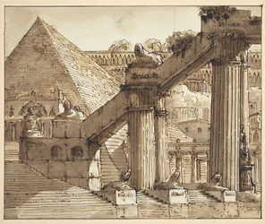 Egyptiläinen näyttämösuunnittelu
