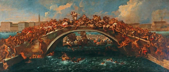 Ponte dei Pugni Venetsiassa.