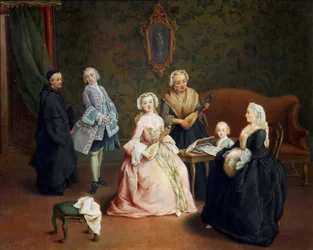 Perhekonsertti Concerto familiare, 1750-1752.
