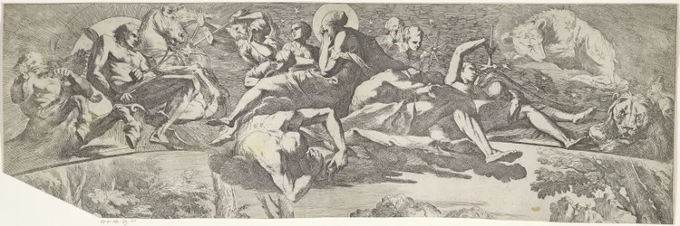 Syksyn allegoria (yläosa)