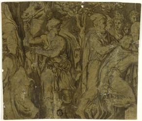 Nioben tarina: Worshippers: Youth with Horse; Worshippers