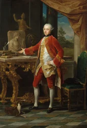 Nuoren miehen muotokuva, n. 1760-65.