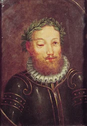 Luis Vaz de Camoesin (n. 1524-80) muotokuva 1500-1600-luvulla
