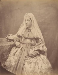 [Teheranin armenialainen nainen], 1840-60-luvut.