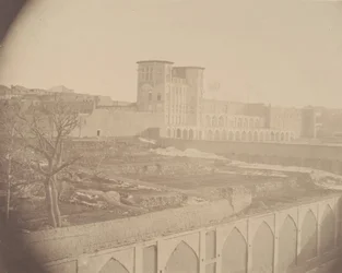 [Näkymä Kermanshahista, Kurdistanin pääkaupungista], 1840-60-luvut.