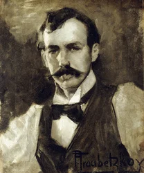 Taiteilijan muotokuva, Sir Jebusa Shannon, R.A.