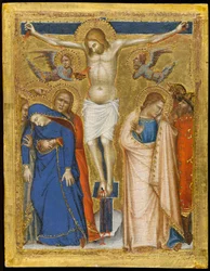 Ristiinnaulitseminen, n. 1330 (tempera ja kultalehti paneelissa)