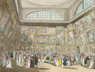 Näyttelyhuone, Somerset House, "Ackermann