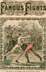 Ensimmäinen taistelu John Gullyn ja Bob Gregsonin välillä, 1807 1800-luvun loppu tai 1900-luvun alku.