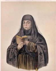 Tsaaritar Eudoxia Feodorovna Lopukhina (Eudoxie Lopoukine (ou Lopoukhine))