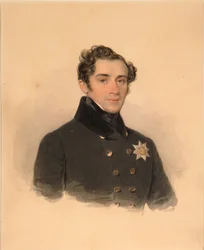 Prinssi Aleksanteri Fjodorovitš Golitsynin muotokuva 1796-1864, 1838