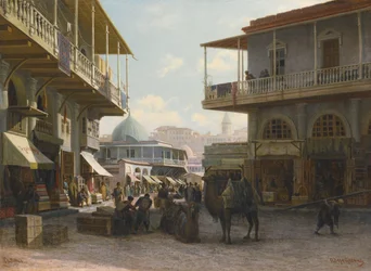 Näkymä Tiflisiin, 1874