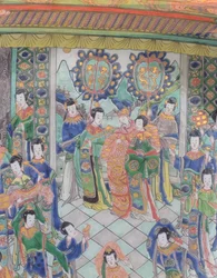 Suuri famille verte -vati, Kangxi-kausi (1662-1722)