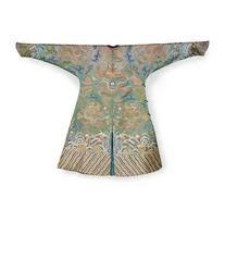 Celadon-silkkihovimekko keisarilliselle prinsessalle, Jifu, Kiina (silkki)
