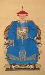 Yu Chenglongin (1617-1684) muotokuva.