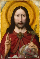 Salvatore Mundi, noin 1500-1510 (öljy paneelissa)