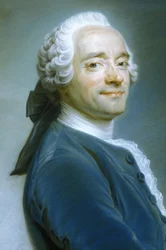 Quentin Latour (1704-1788) - omakuva röyhelöpitsissä, noin 1751 (pastelli)