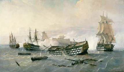 Havannan niemen puolustus vuonna 1762, noin 1898