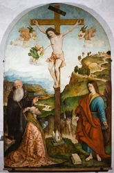 Ristiinnaulitseminen, noin 1528 (tempera paneelille).