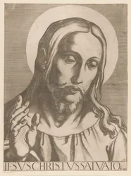 Kristus Jeesus Kristus Salvator Mudi (otsikko esineessä) Christ, Mary en de twaalf apostelen (sarjan nimi) The Sacred Apostol College (sarjan nimi)
