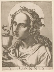 Johannes evankelista St. John (otsikko esineessä) Christ, Mary en de twaalf apostelen (sarjan nimi) The Sacred Apostol College (sarjan nimi)