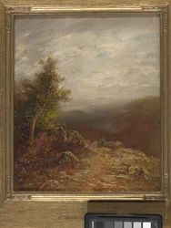 Above The Clouds (öljy kankaalle)