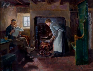 Ruokailuaika, 1895