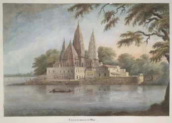 Temppelijoukko Rajghat Sangamissa